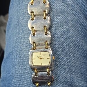 Michael Kors Gold and Silver Link Bracelet Watch